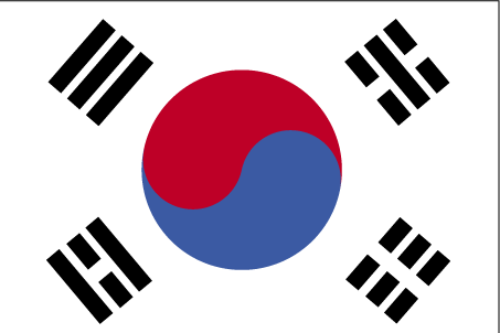 Flag of Korea, South