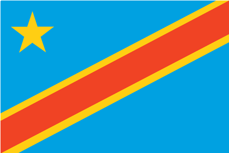 Flag of Congo, Democratic Republic of the