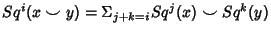 $Sq^i(x \smile y) = \Sigma_{j+k=i}Sq^j(x)\smile Sq^k(y)$