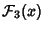 $\displaystyle {\mathcal F}_3(x)$