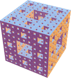 \begin{figure}\BoxedEPSF{menger_sponge3.epsf scaled 400}\end{figure}