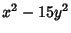 $x^2-15y^2$