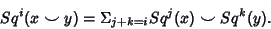 \begin{displaymath}
Sq^i(x \smile y) = \Sigma_{j+k=i}Sq^j(x)\smile Sq^k(y).
\end{displaymath}