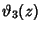 $\displaystyle \vartheta _3(z)$